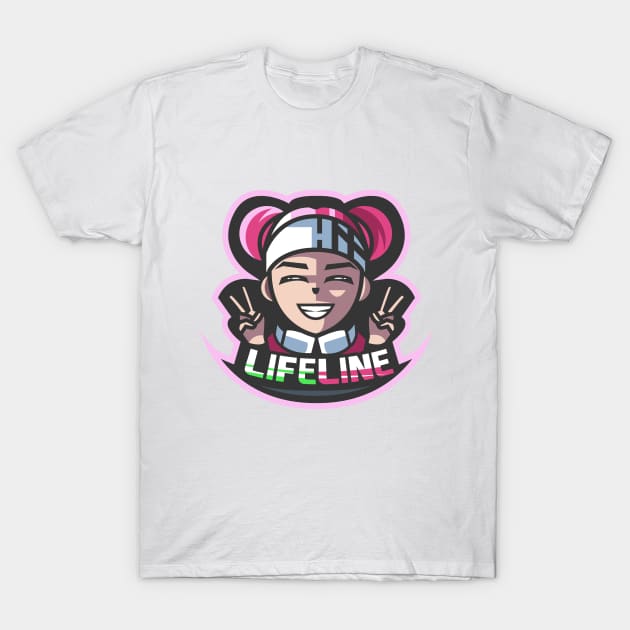 Apex Legends Lifeline Mascot Esports logo T-Shirt by AwHM17